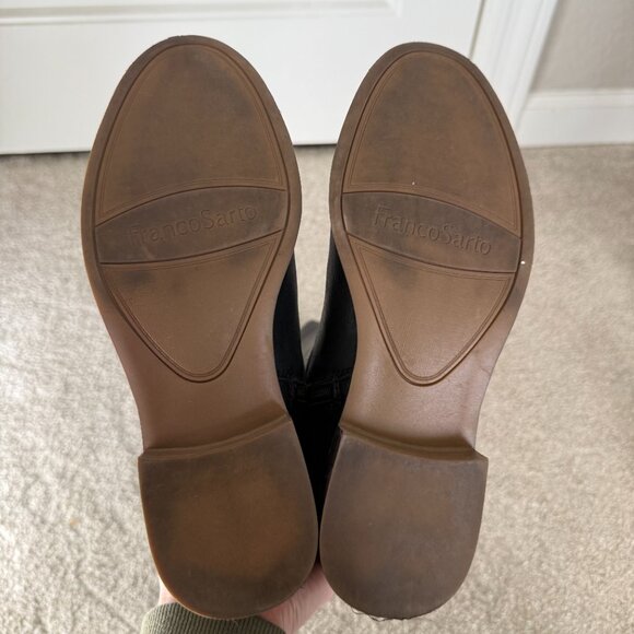 Women's Franco Sarto Haylie Over The Knee Equestrian Style Boot Black - 6.5 - Picture 10 of 10